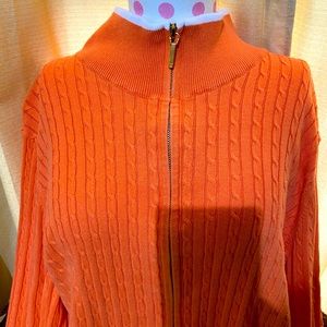 Orange Lauren Ralph Lauren sweater